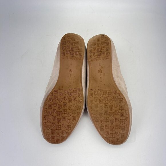 Birdies The Starling Women Size 7 Leather Slip on Loafer Flat Shoes Latte - Picture 10 of 12